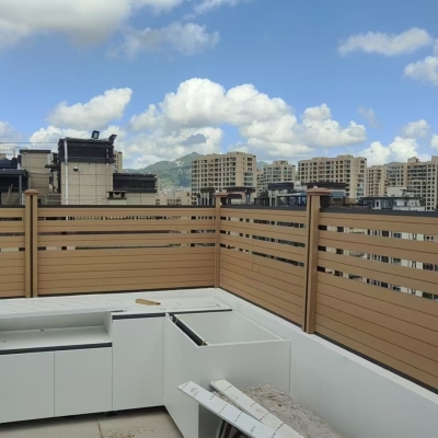 塑木圍欄共擠護欄板