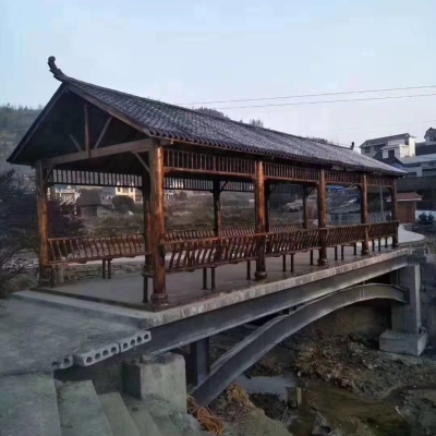 濟南碳化木長廊