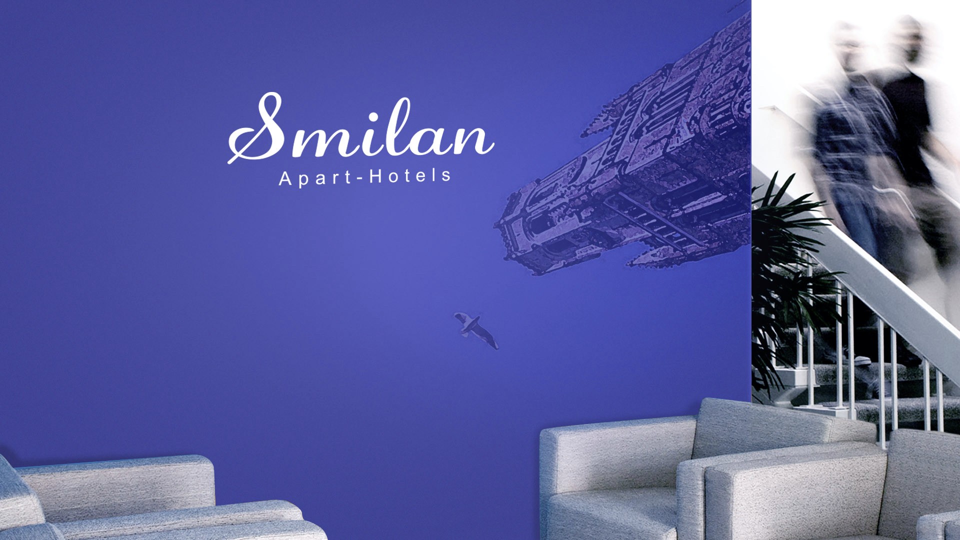 詩米蘭公寓品牌策劃設計-酒店品牌設計-杭州達岸品牌策劃設計公司