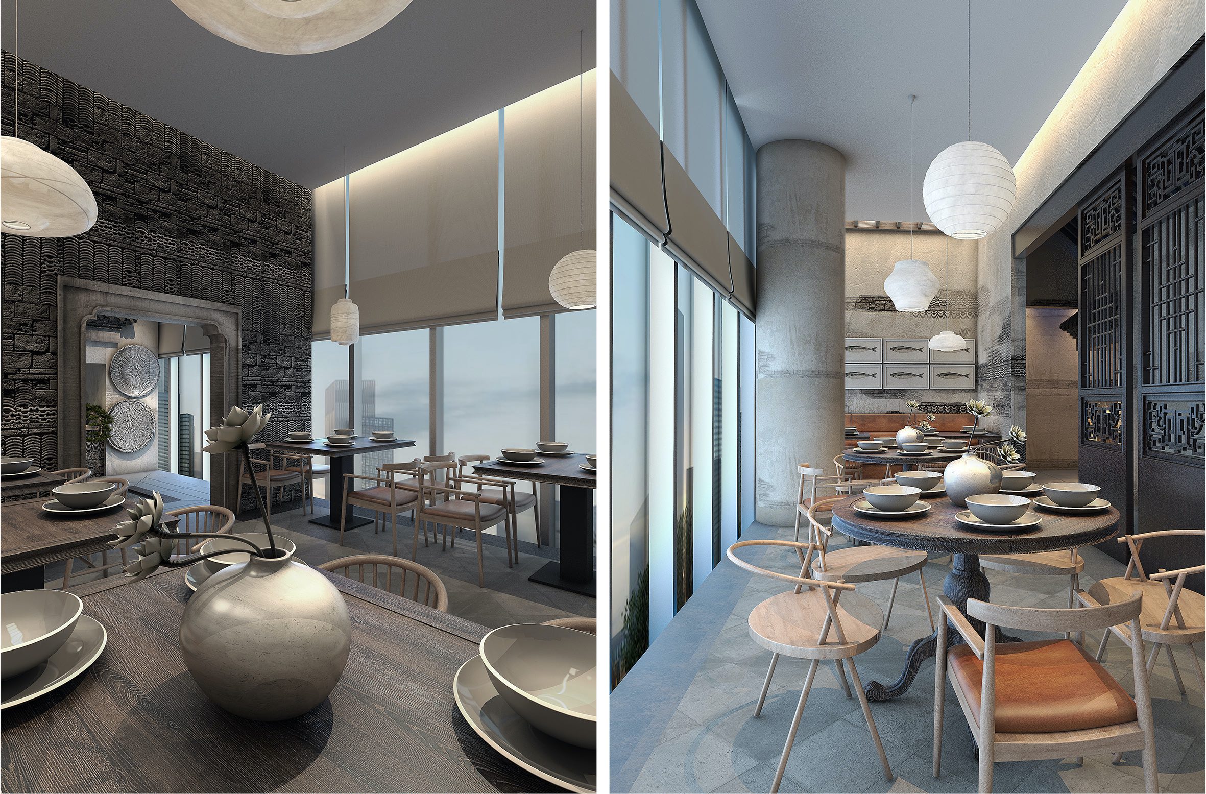 楊記興連鎖餐廳設計-餐廳設計-杭州達岸品牌策劃設計公司