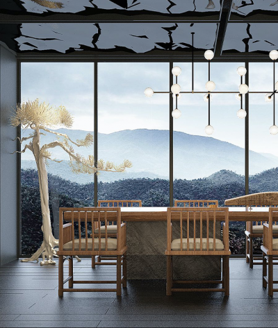 近仁興咖啡館設計-餐廳設計-杭州達岸品牌策劃設計公司